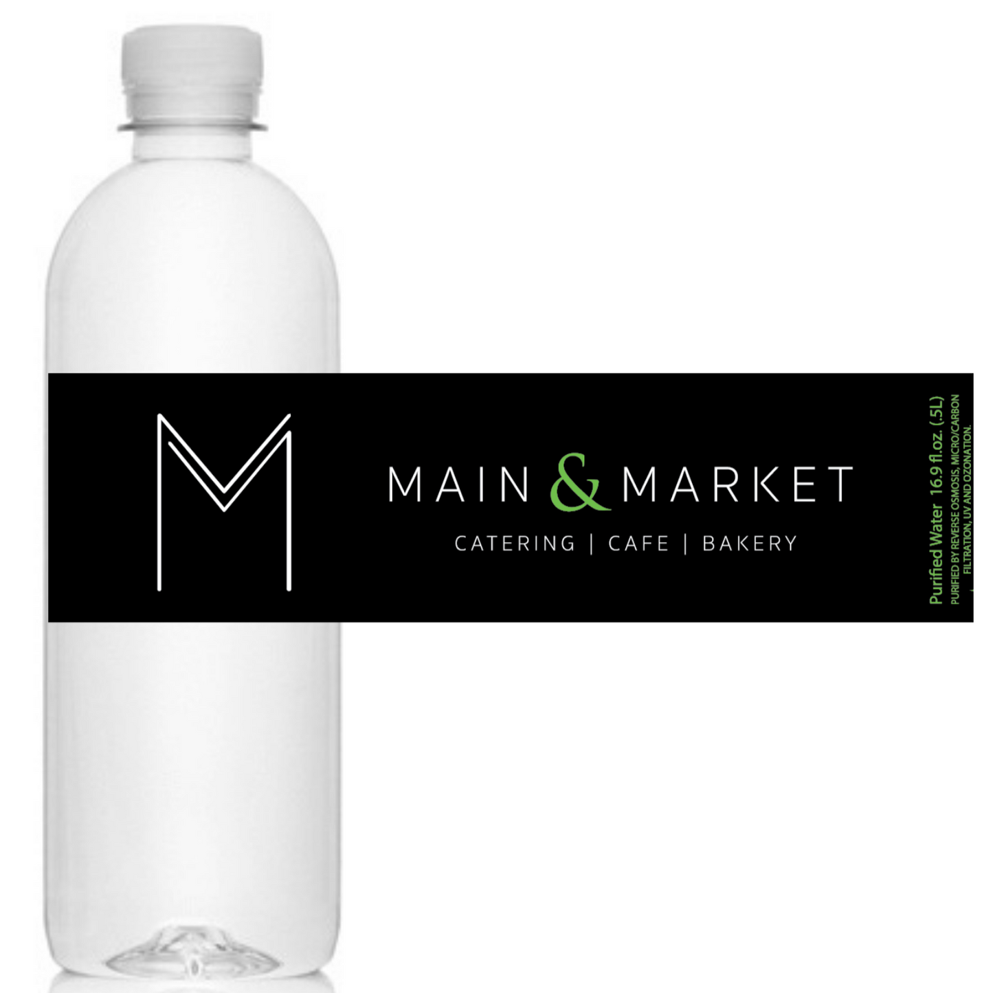 16.9 oz Custom Label Bullet Bottles